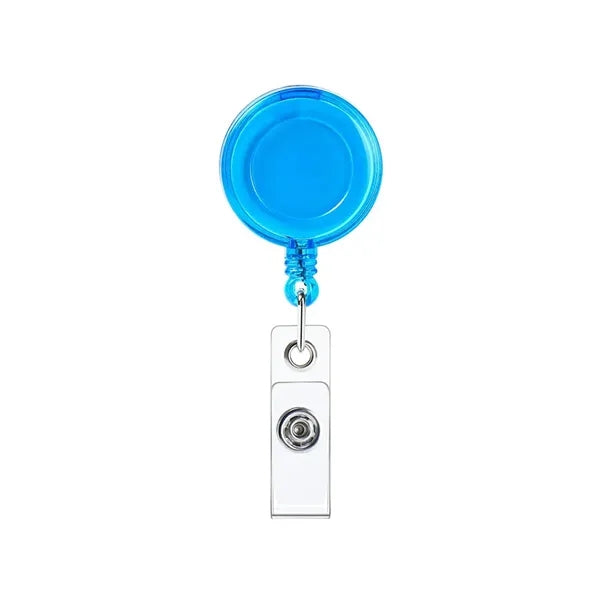 Retractable Badge Reel with Clip for ID Cards & Keys