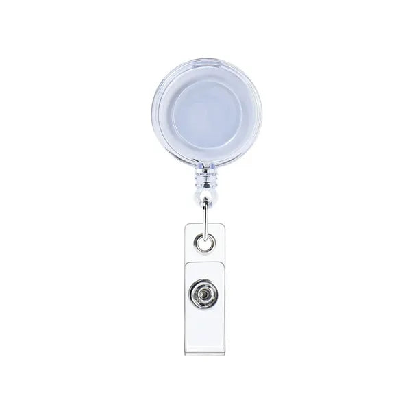 Retractable Badge Reel with Clip for ID Cards & Keys