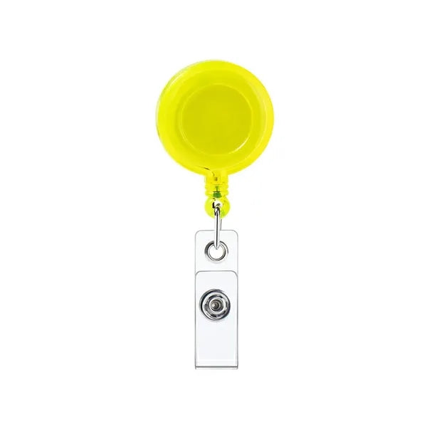 Retractable Badge Reel with Clip for ID Cards & Keys