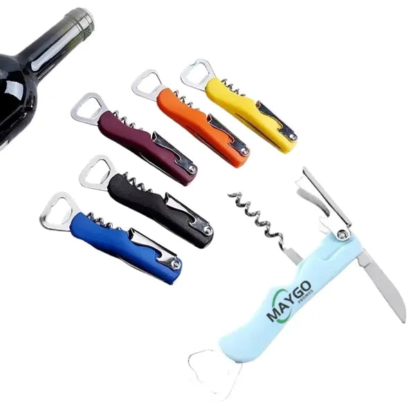 Stainless Steel Wine & Beer Bottle Opener