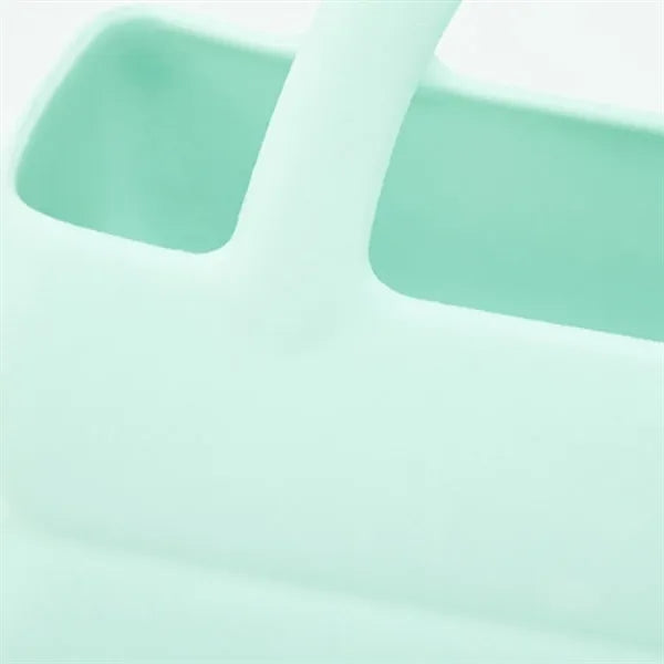 Chic Waterproof Washable EVA Rubber Beach Tote Handbag