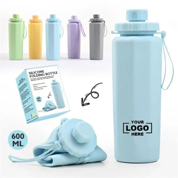 Silicone Sports Water Bottle