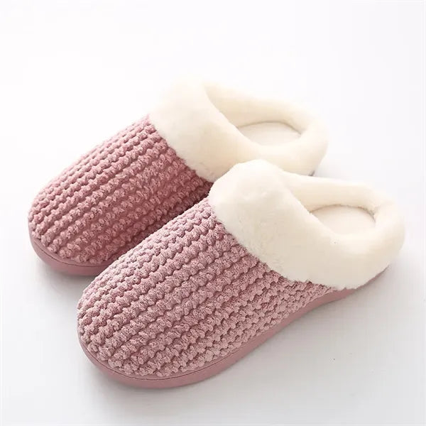 Cozy Coral Fleece Indoor Winter Slippers