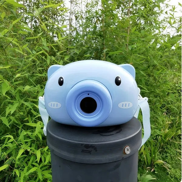 Cute Piggy Electric Bubble Machine, Leak-Proof for Kids