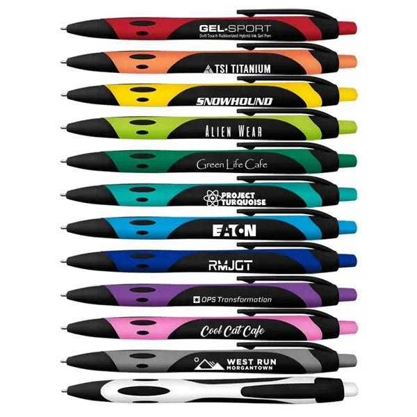 Gel Sport Rubberized Hybrid-Ink Pen - Blue Ink