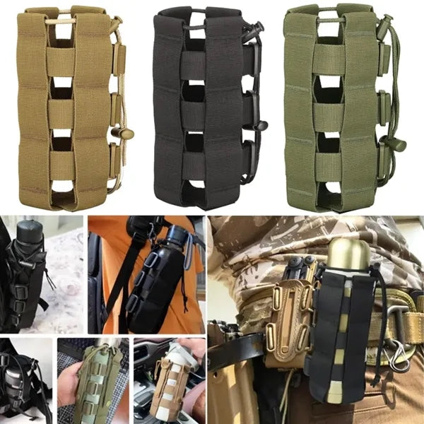 Tactical Molle Water Bottle Holder Pouch