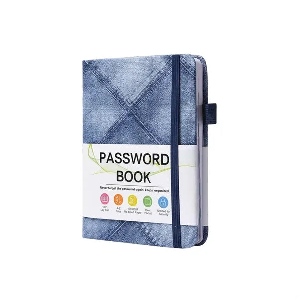 B6 Seniors Password Notebook