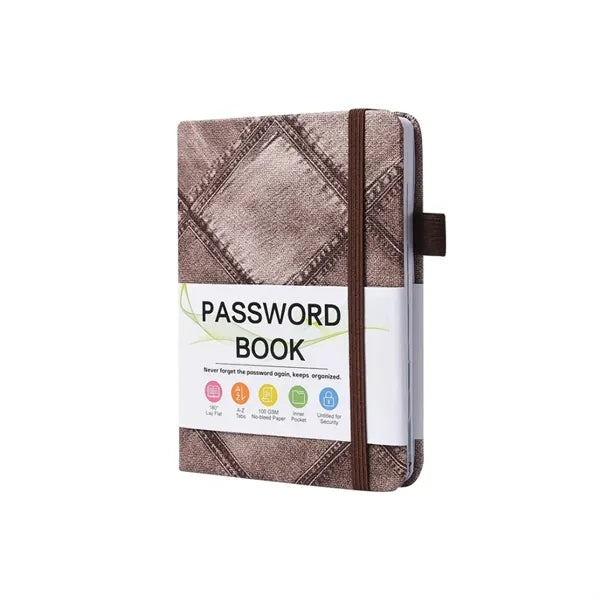 B6 Seniors Password Notebook