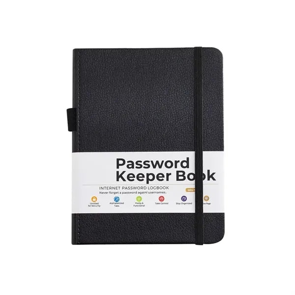 B6 Portable Password Protectors Notebook
