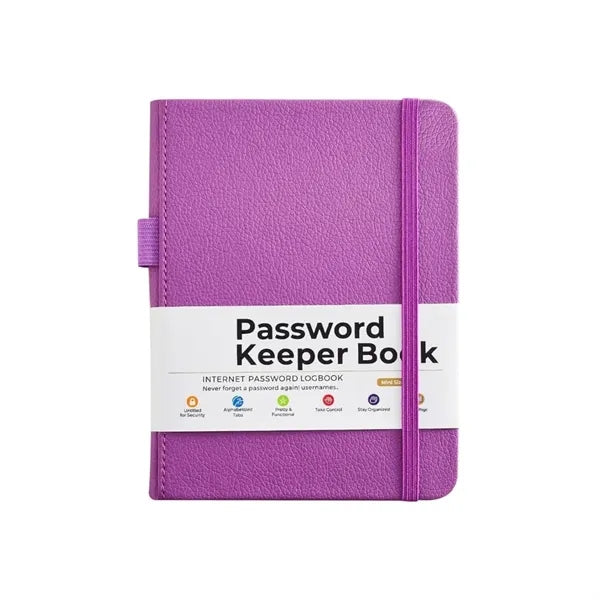B6 Portable Password Protectors Notebook
