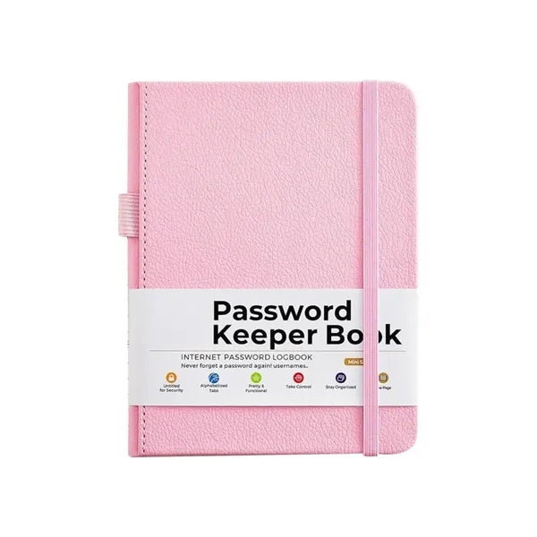 B6 Portable Password Protectors Notebook