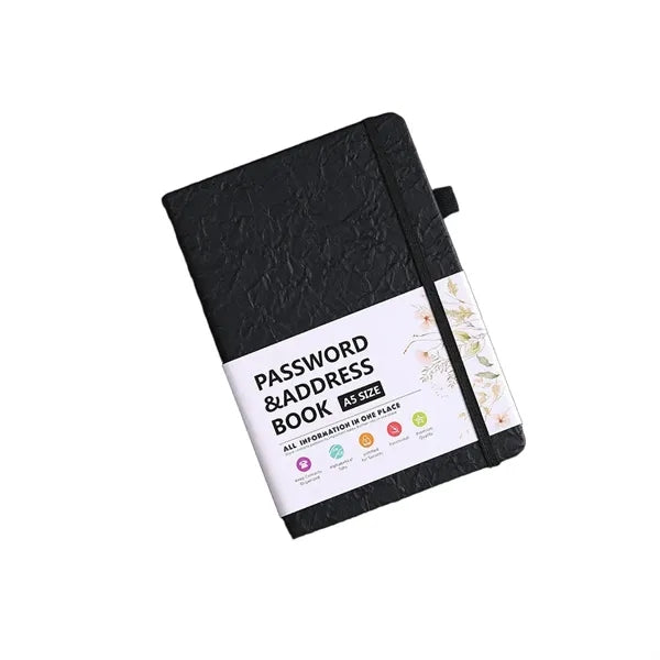 B6 Password Keeper Notebook