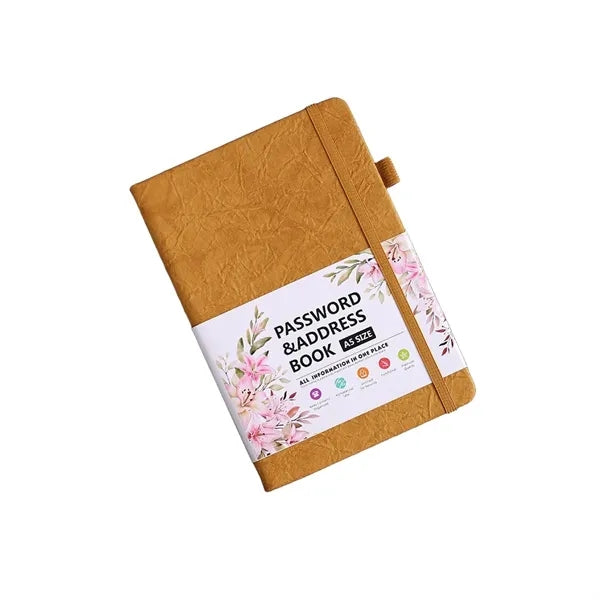 B6 Password Keeper Notebook