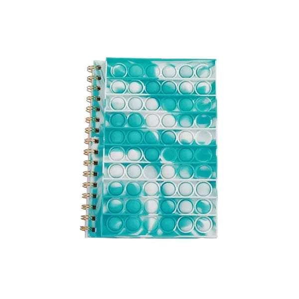 A5 Cover Bubble Lined Spiral Notebook