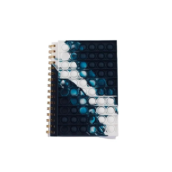 A5 Cover Bubble Lined Spiral Notebook
