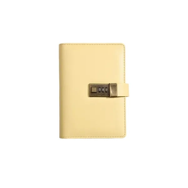 A5 Vintage Locks Journal Password Notebook