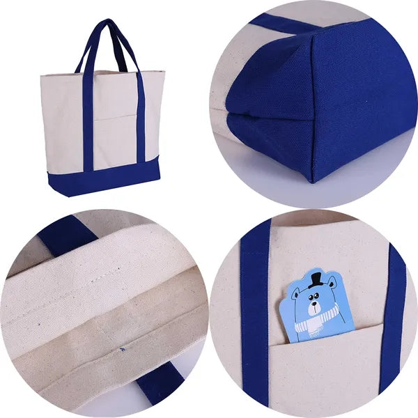 Canvas Grocery Tote Bag