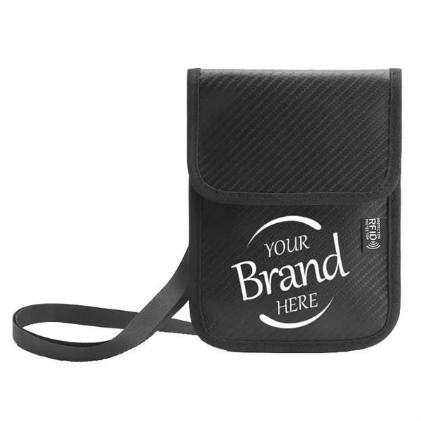 PU Leather RFID Crossbody Bag