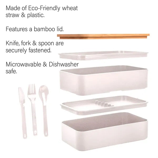 Wheat Straw Bento Box