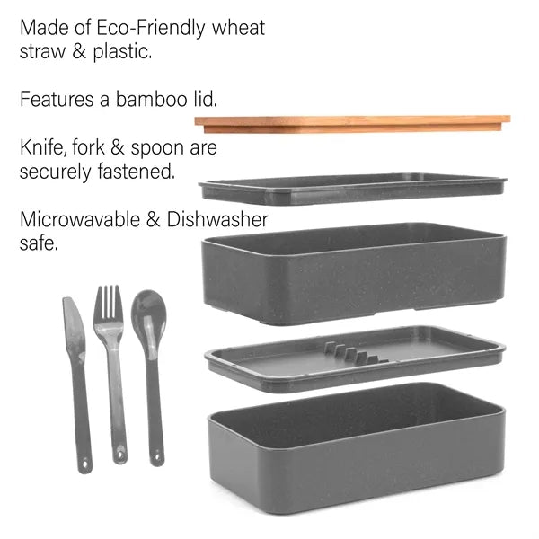 Wheat Straw Bento Box