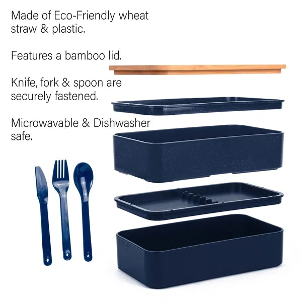 Wheat Straw Bento Box