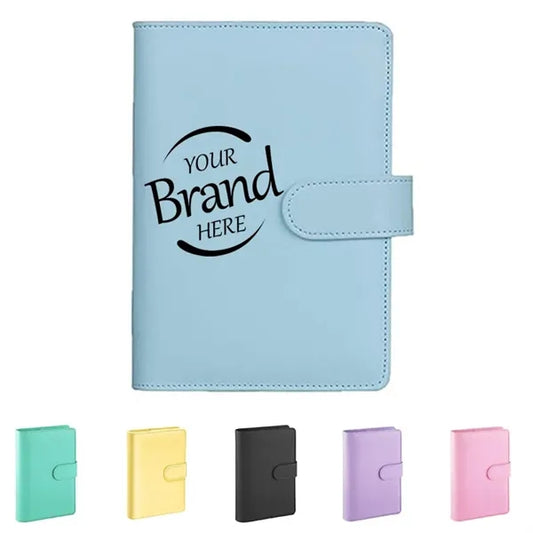 A6 PU Leather Macaron Notebook