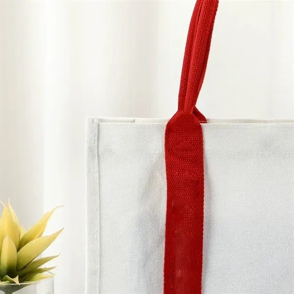 Canvas Tote Bags with Magnetic Snap