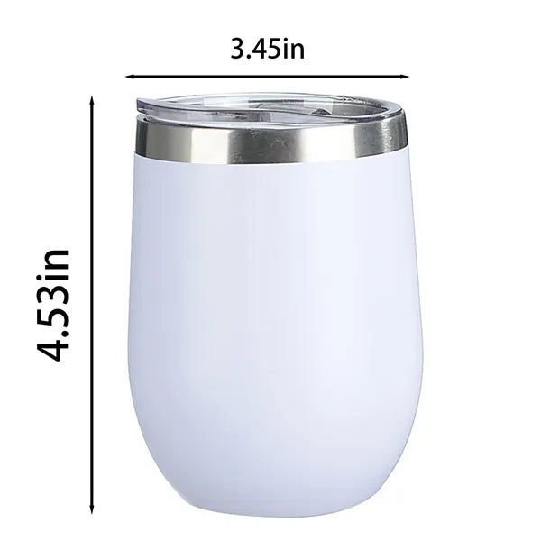 12oz Stainless Steel Tumbler Insulated Egg Cup