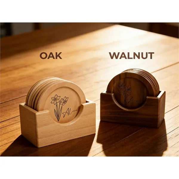 Solid Wood Coasters