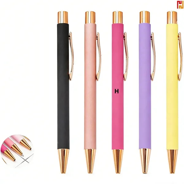 Soft Touch Click Pen