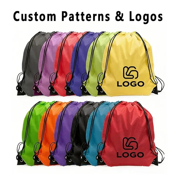 Drawstring Backpack Bulk Polyester Bag String