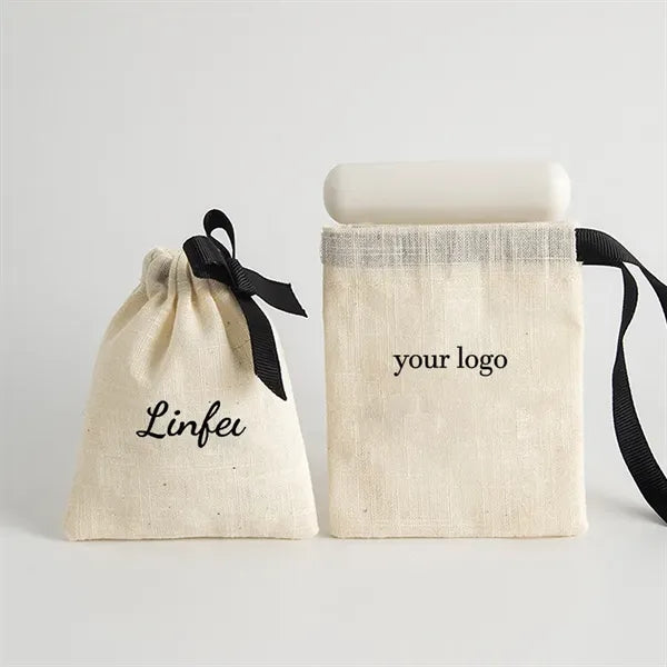 Linen Drawstring Storage Bags