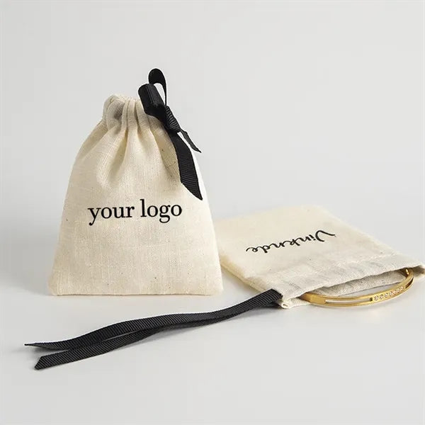 Linen Drawstring Storage Bags