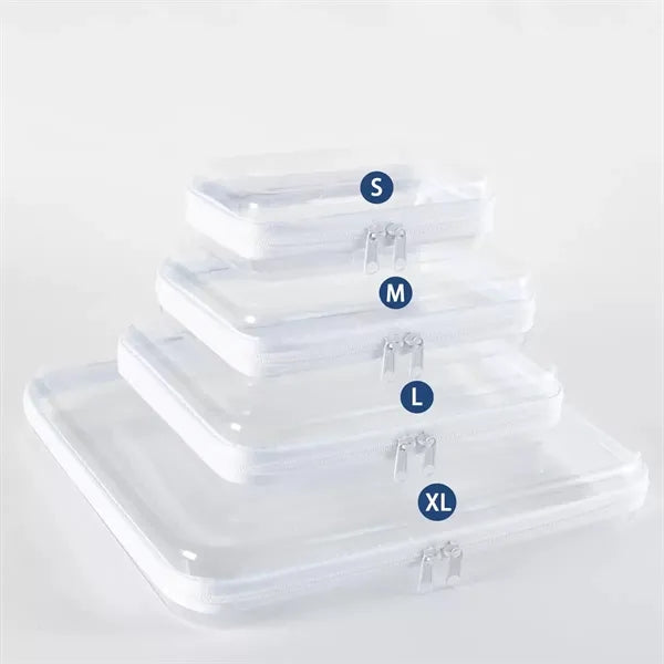Clear Waterproof Cosmetic Bag with Zipper