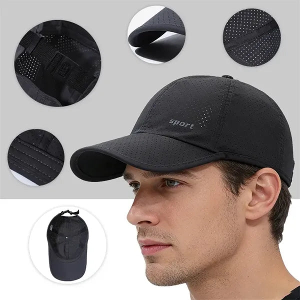Breathable Quick-Dry Sports Cap