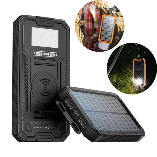20000mAh Solar Power Bank