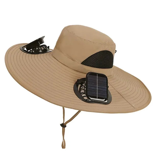 Solar Fan Hat