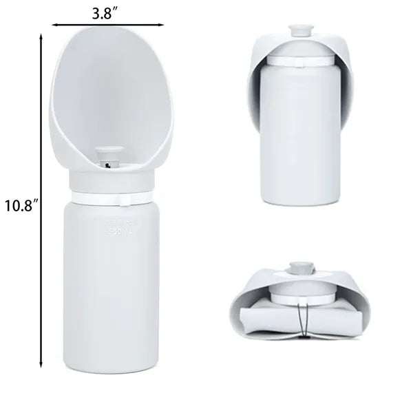 Foldable Silicone Pet Water Bottle