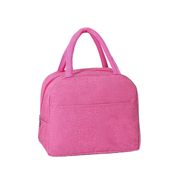 Oxford Cloth Insulated Portable Lunch Bag