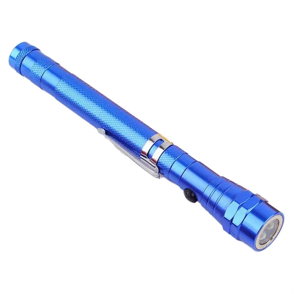3 LED Telescopic Flexible Neck Magnetic Flashlight