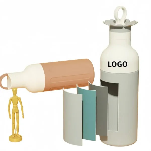Double-Layer Portable Insulated Cup
