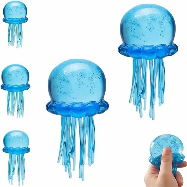 Jellyfish Squish Sensory Squeeze Stress Relief Toy