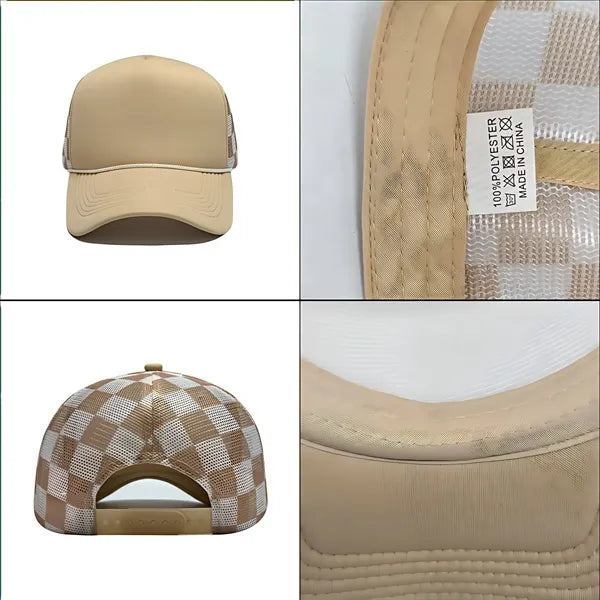 Breathable Cotton Foam Front Mesh Back Trucker Hat