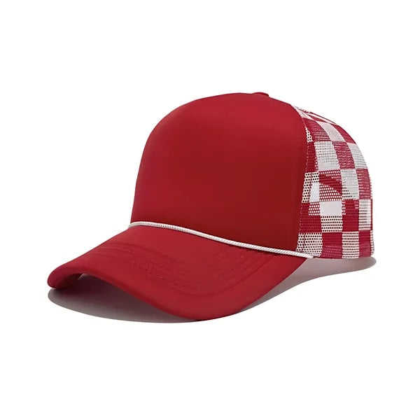 Breathable Cotton Foam Front Mesh Back Trucker Hat
