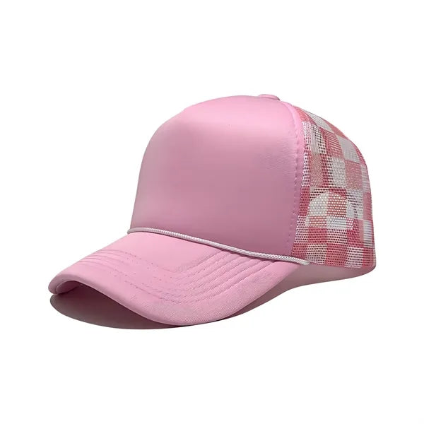 Breathable Cotton Foam Front Mesh Back Trucker Hat