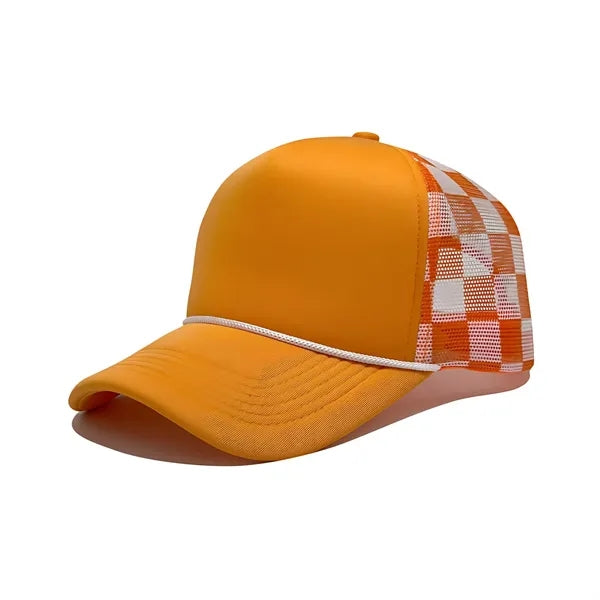 Breathable Cotton Foam Front Mesh Back Trucker Hat