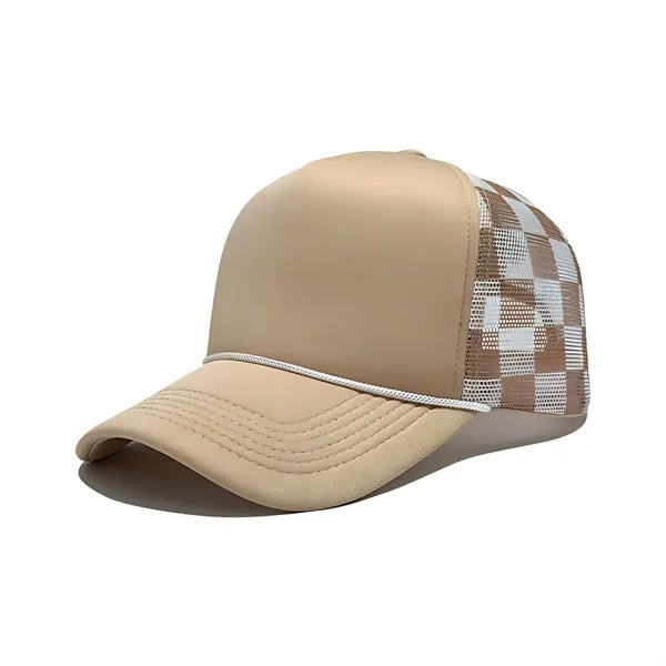Breathable Cotton Foam Front Mesh Back Trucker Hat
