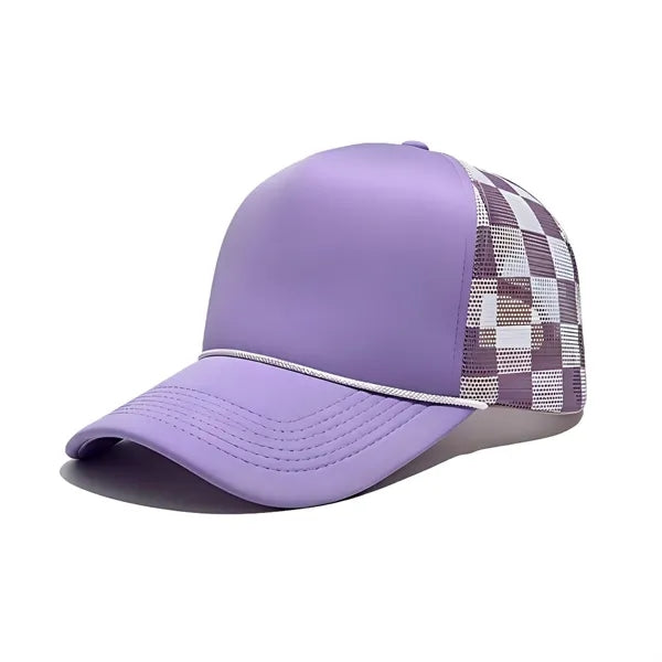 Breathable Cotton Foam Front Mesh Back Trucker Hat