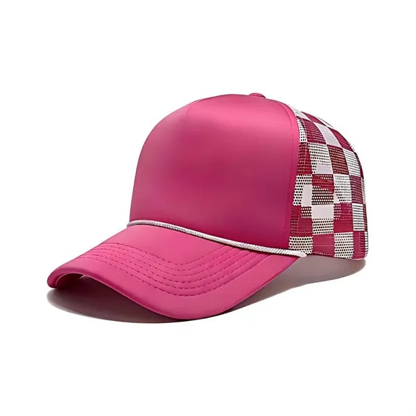 Breathable Cotton Foam Front Mesh Back Trucker Hat