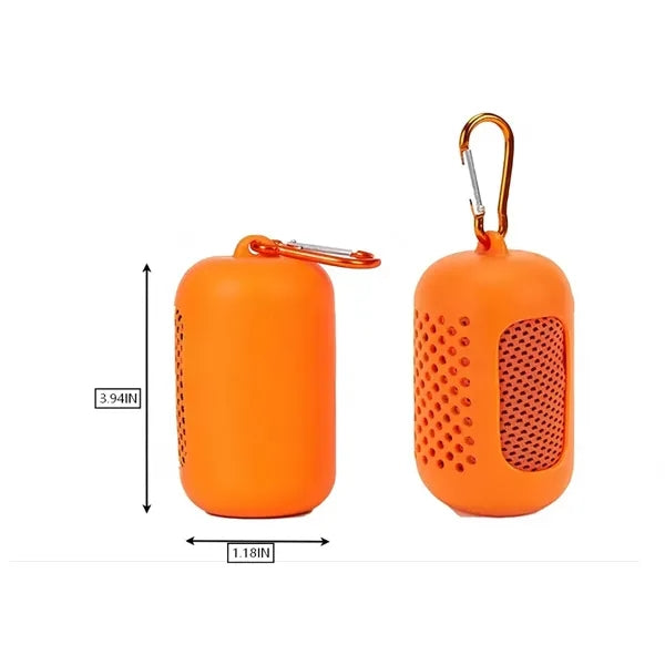 Sports Cooling Towel With Silicone Storage Bag